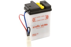 batterie 6N2A-2C L 70mm W 47mm H 106mm
