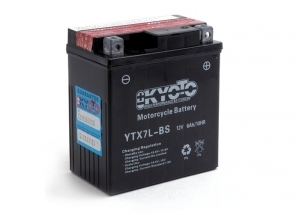 batterie YTX7L-BS L 114mm W 71mm H 131mm