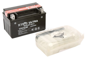 batterie YTX7A-BS L 150mm W 87mm H 94mm
