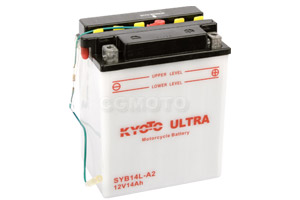 batterie SYB14L-A2 L 135mm W 91mm H 167mm