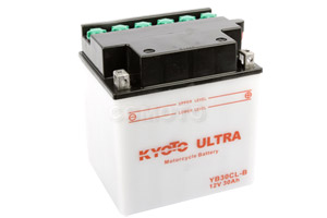 batterie YB30CL-B L 167mm W 131mm H 192mm
