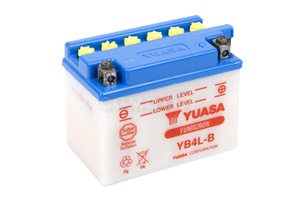batterie YB4L-B L 121mm W 71mm H 93mm