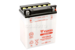 batterie YB12A-B L 135mm W 81mm H 161mm