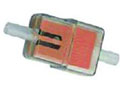Filtre à Essence Plat Rouge Ø6mm